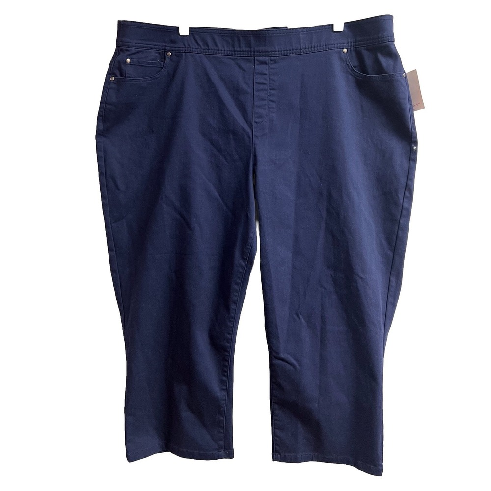 Kim Rogers ‎ Capri Pant  tummy control  sz 22W NWT
